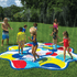 WOW Watersports 12ft Dots Spray Pad with Inflatable Edge Rim to Retain Water Jupiter Gear Home