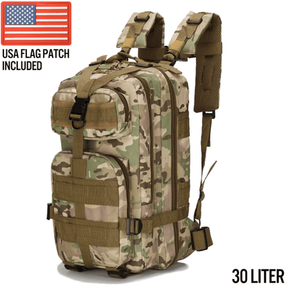 XGear Tactical Small 30L Tactical Backpack Survival Bag Jupiter Gear Home