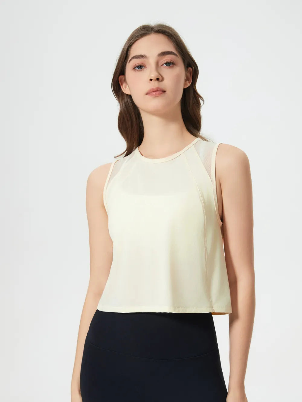 JupiterGear Round-Neck Cropped Tank Jupiter Gear Home