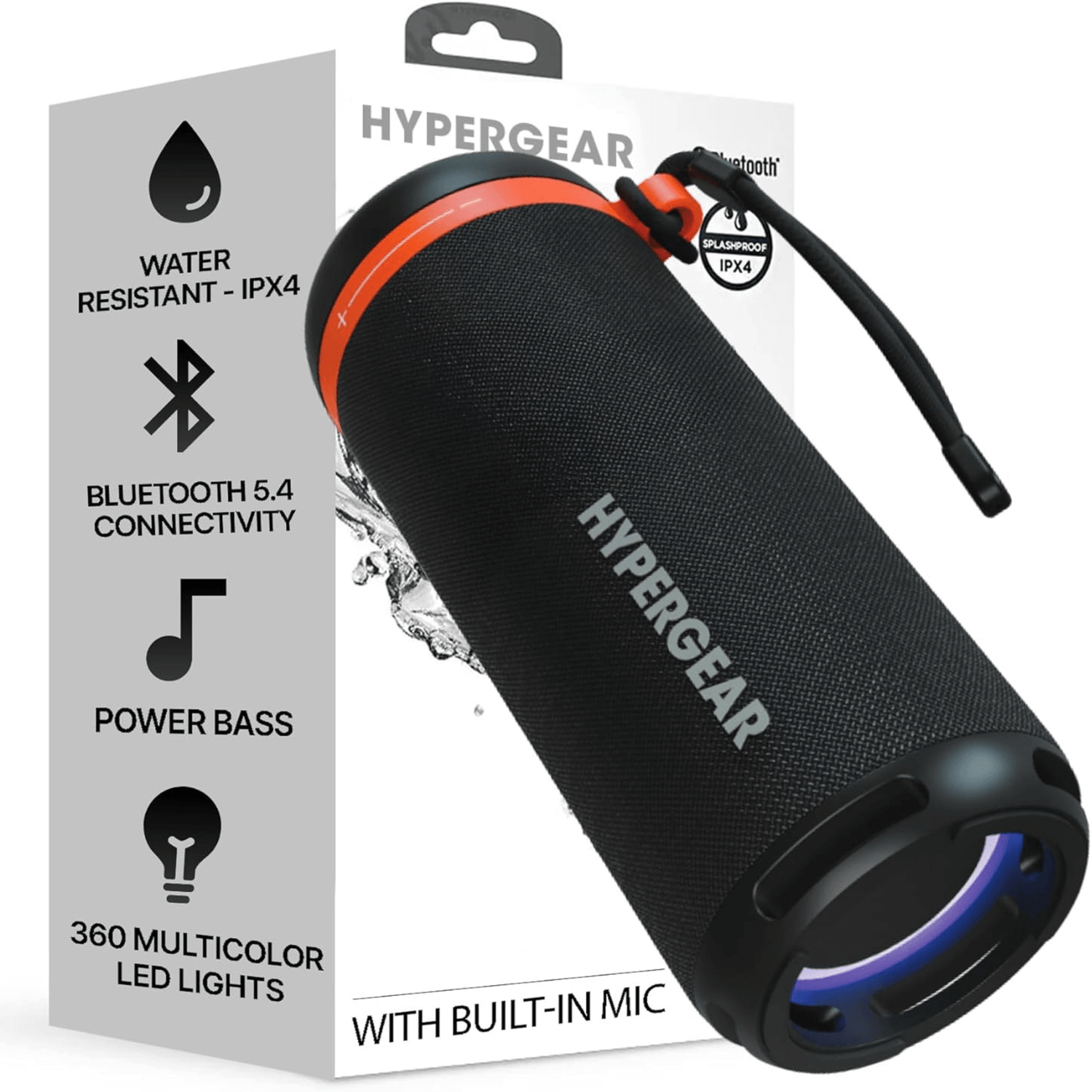 HyperGear SoundTower Portable Bluetooth Speaker Jupiter Gear Home