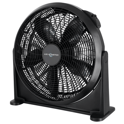 Air Monster 20-Inch 3-Speed 70W Air Circulator Wall-Mountable Fan Jupiter Gear Home