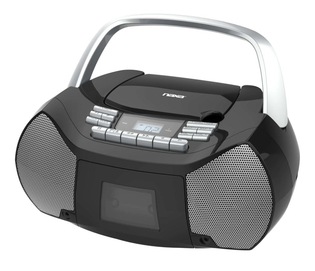 Naxa Portable CD &amp; Cassette Boombox Jupiter Gear Home