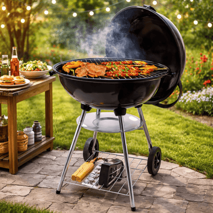 Better Chef 17" Portable Charcoal Barbecue Grill Jupiter Gear Home