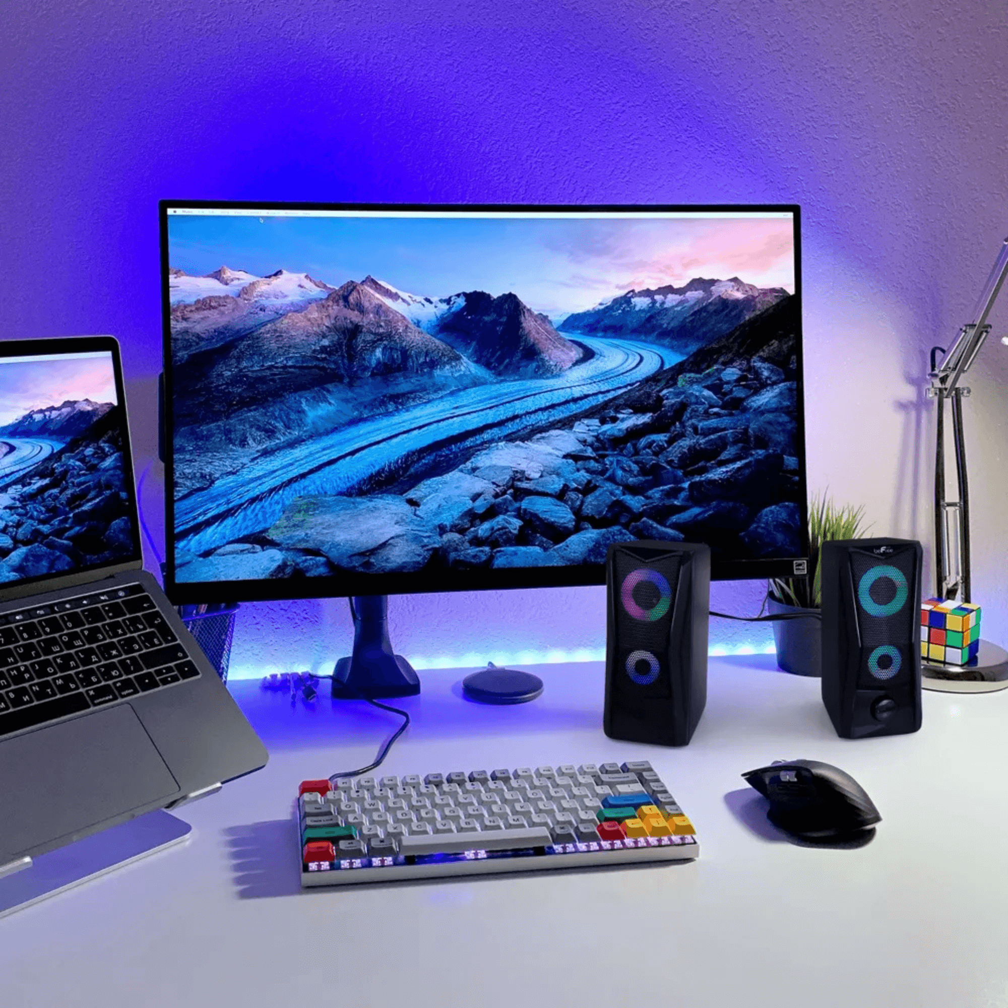 beFree Sound Dual Computer Gaming Speakers Jupiter Gear Home