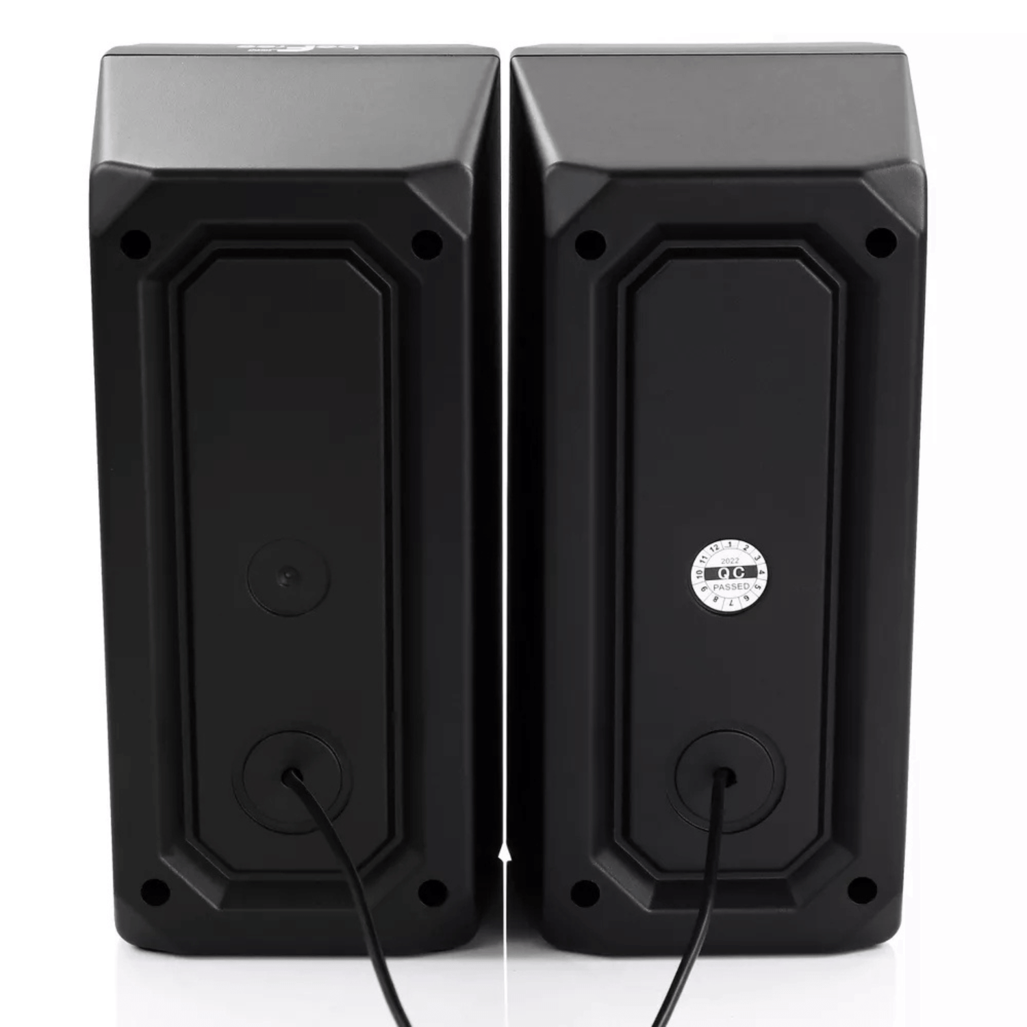 beFree Sound Color LED Dual Gaming Speakers Jupiter Gear Home