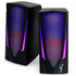 beFree Sound Dual 2.0 Computer Gaming Speakers with LED RGB Lights Jupiter Gear Home