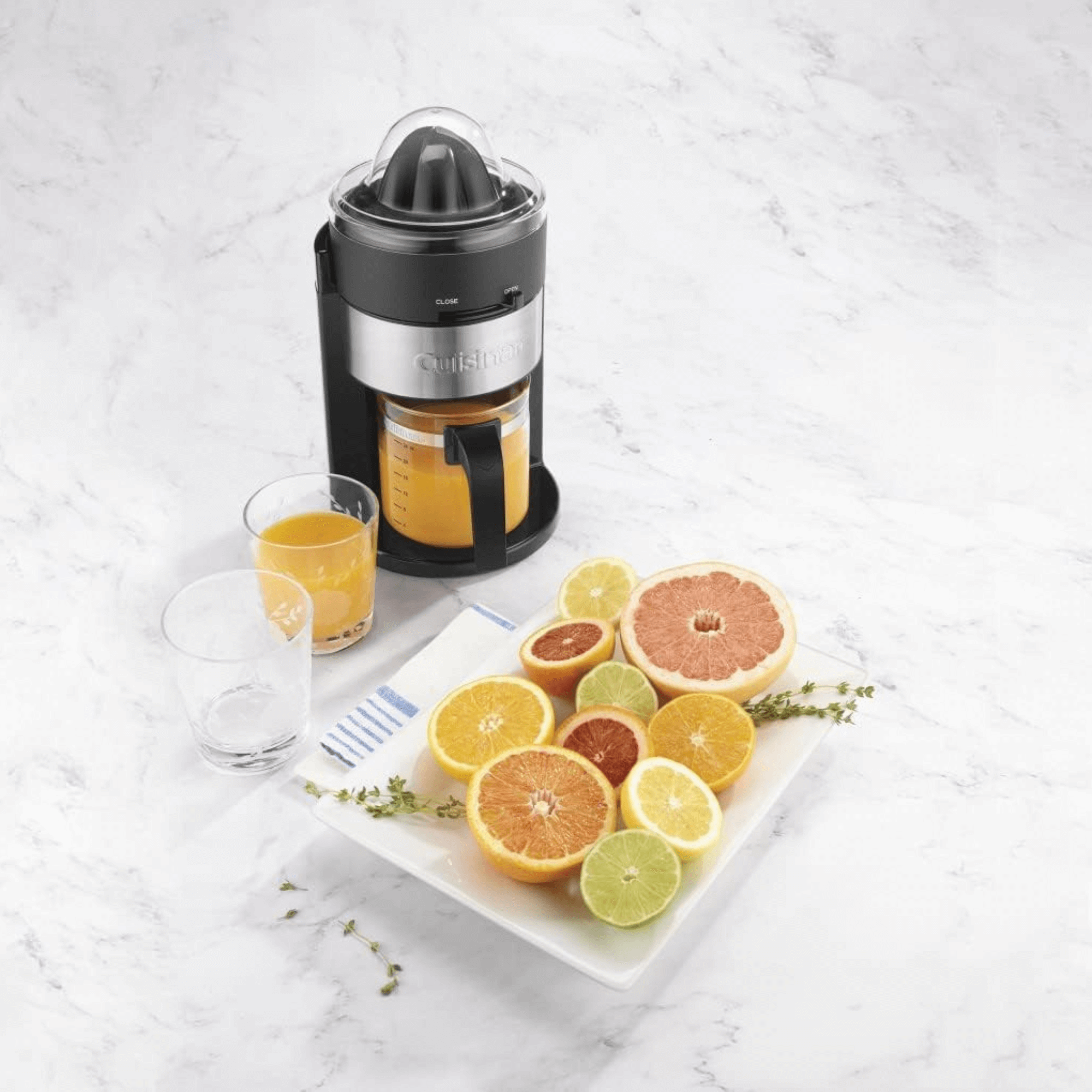 Cuisinart Deluxe Citrus Juicer with Glass Carafe Jupiter Gear Home
