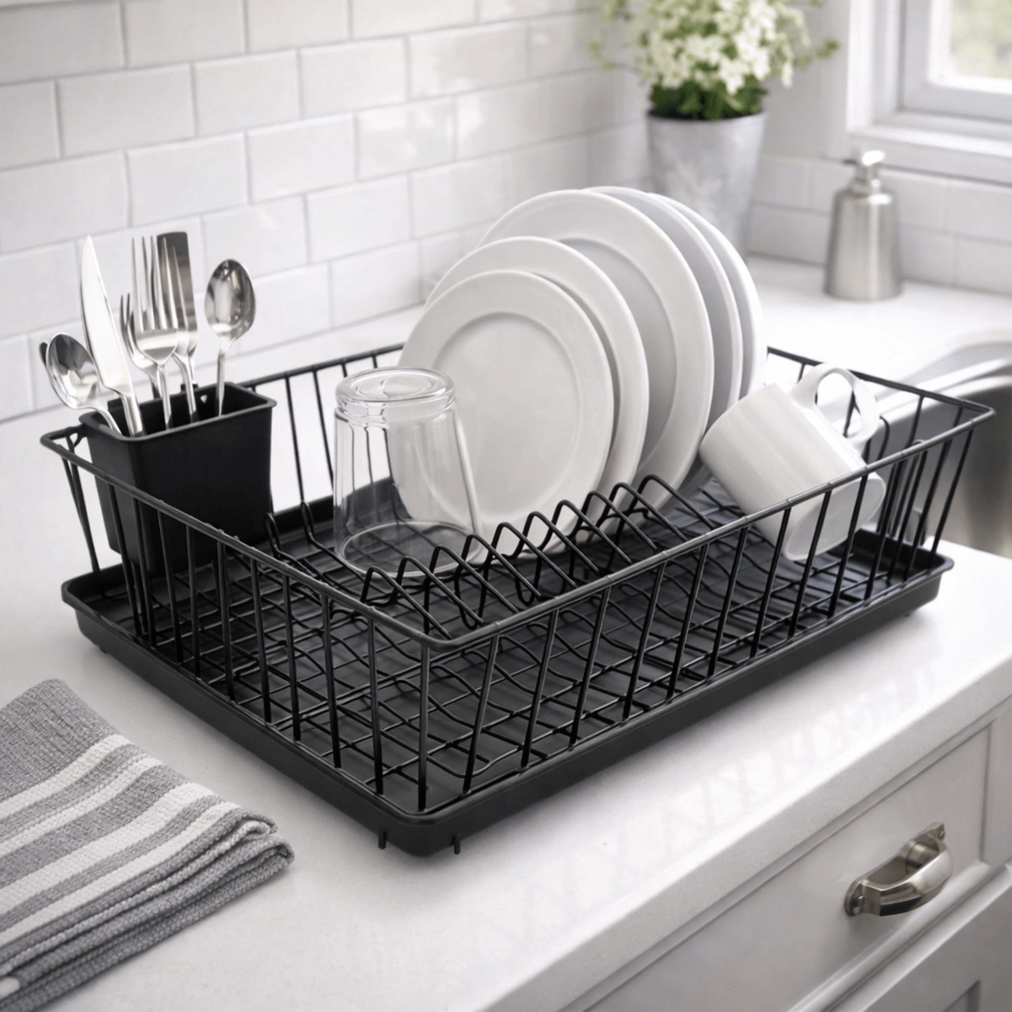 Better Chef 16" 3-Piece Dish Rack Jupiter Gear Home