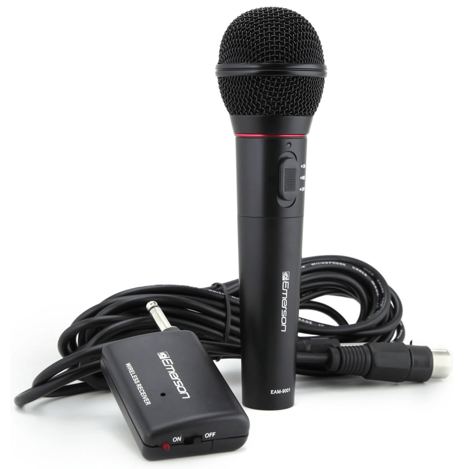 Emerson Professional Microphone Kit with Wireless Receiver Jupiter Gear Home