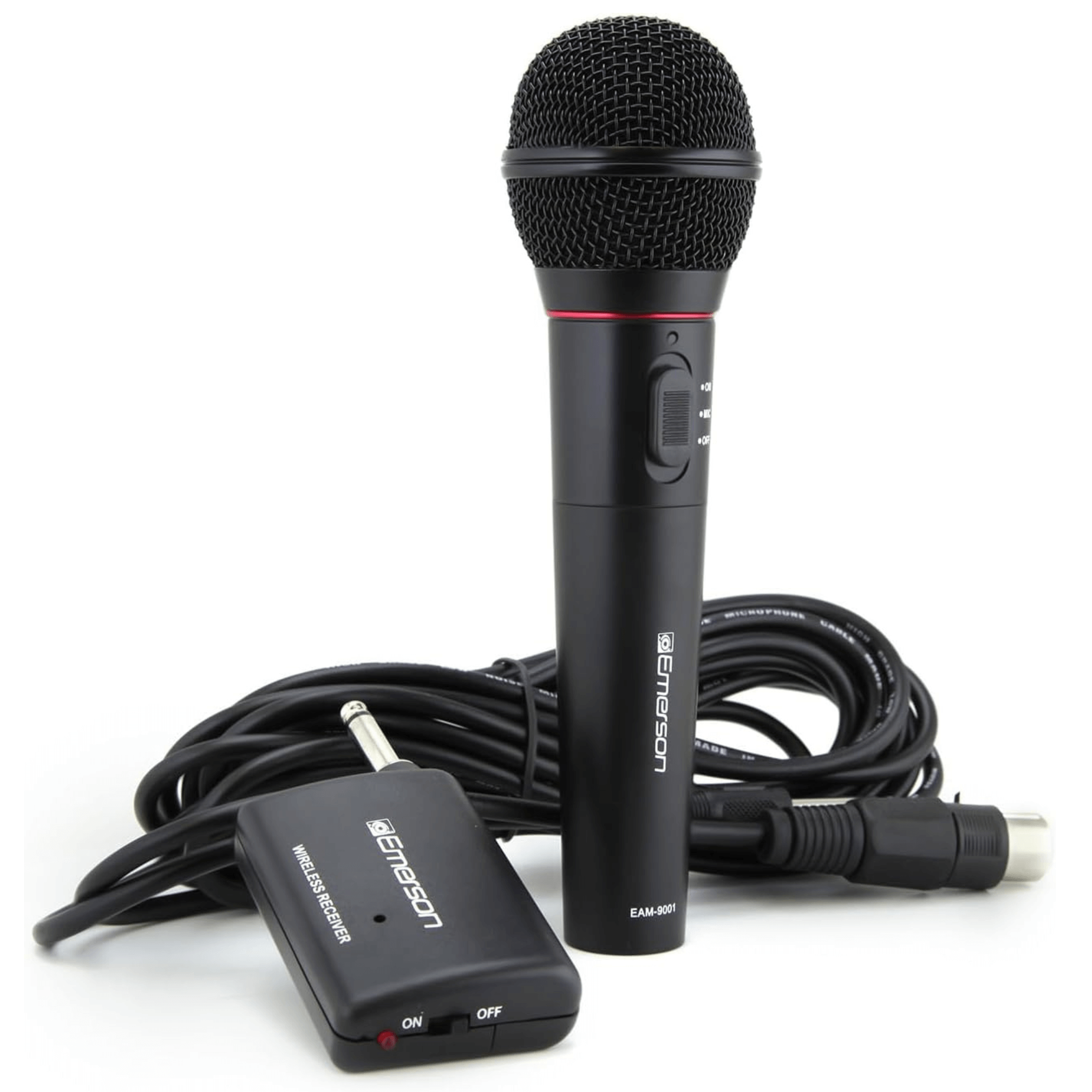 Emerson Professional Microphone Kit with Wireless Receiver Jupiter Gear Home