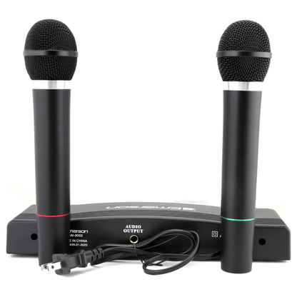 Emerson Professional Dual Microphone Kit with Wireless Transmitter Jupiter Gear Home
