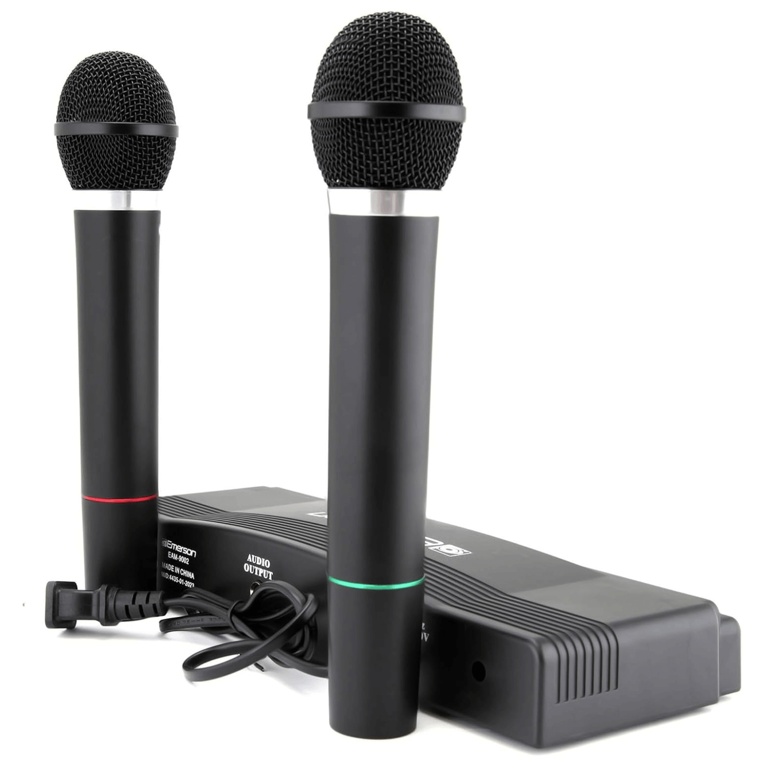 Emerson Professional Dual Microphone Kit with Wireless Transmitter Jupiter Gear Home