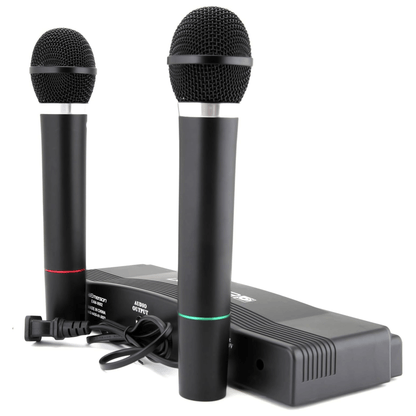 Emerson Professional Dual Microphone Kit with Wireless Transmitter Jupiter Gear Home