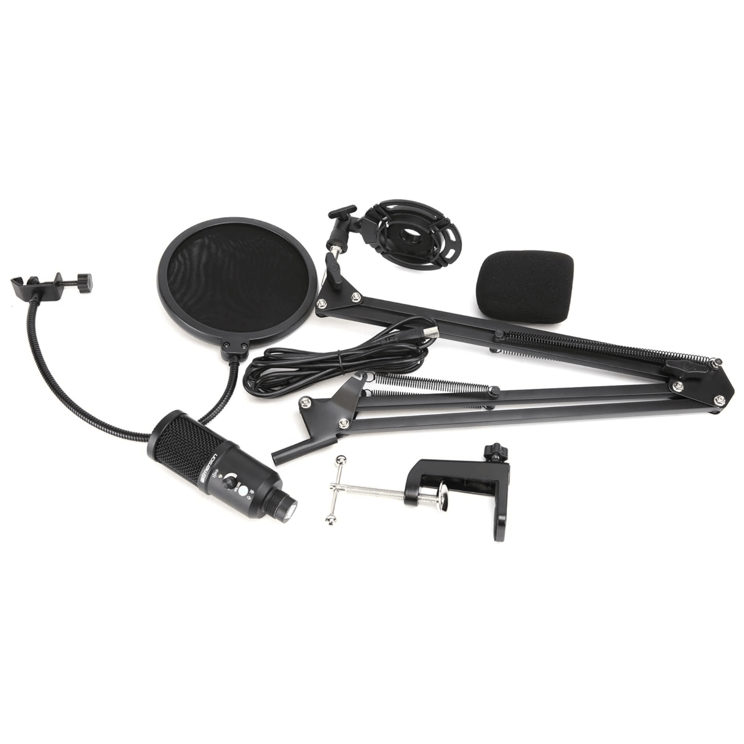 Emerson USB Gaming and Streaming Condenser Microphone Jupiter Gear Home