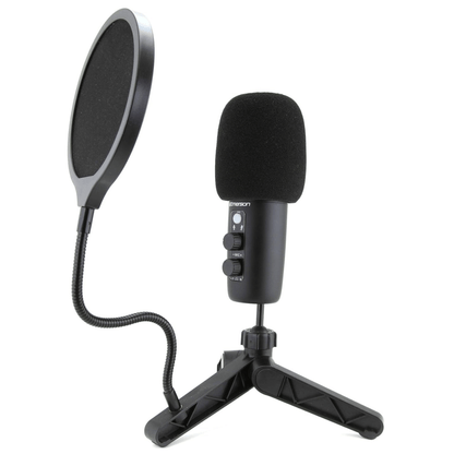 Emerson USB Gaming and Streaming Condenser Microphone with LED Lighting Jupiter Gear Home