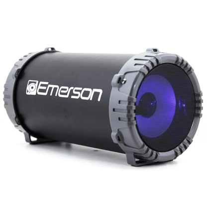 Emerson Portable Bluetooth Speaker with LED Lighting and Carrying Strap Jupiter Gear Home