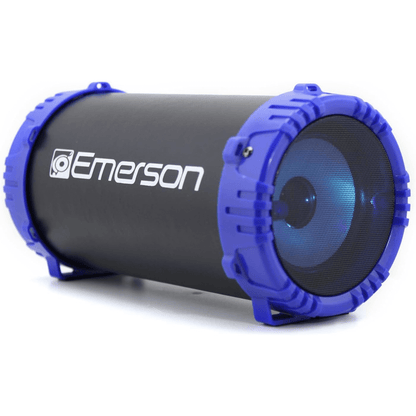 Emerson Portable Bluetooth Speaker with LED Lighting and Carrying Strap Jupiter Gear Home