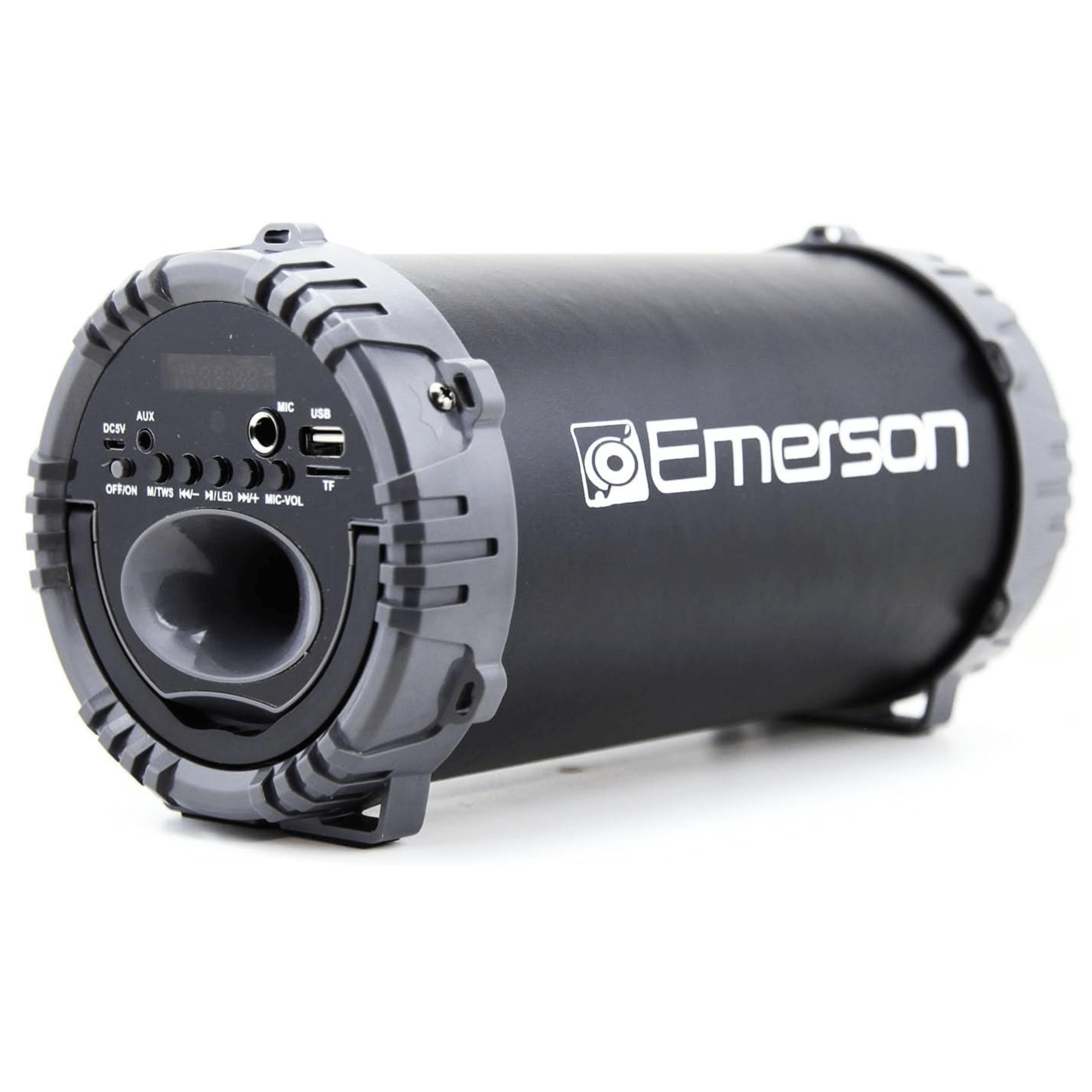 Emerson Portable Bluetooth Speaker with LED Lighting and Carrying Strap Jupiter Gear Home