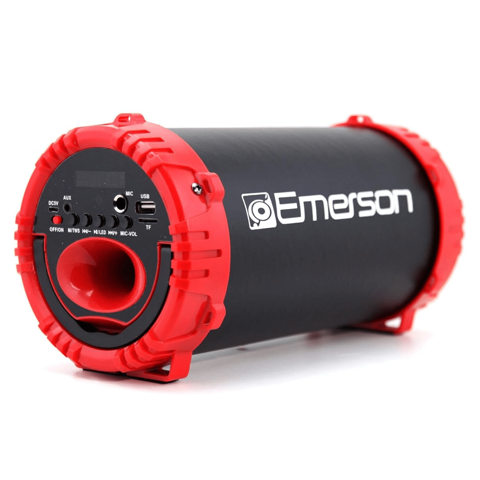 Emerson Portable Bluetooth Speaker with LED Lighting and Carrying Strap Jupiter Gear Home