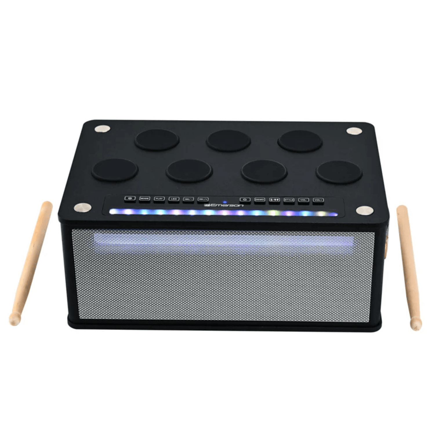 Emerson Bluetooth Party Speaker with Digital Drum Function Jupiter Gear Home