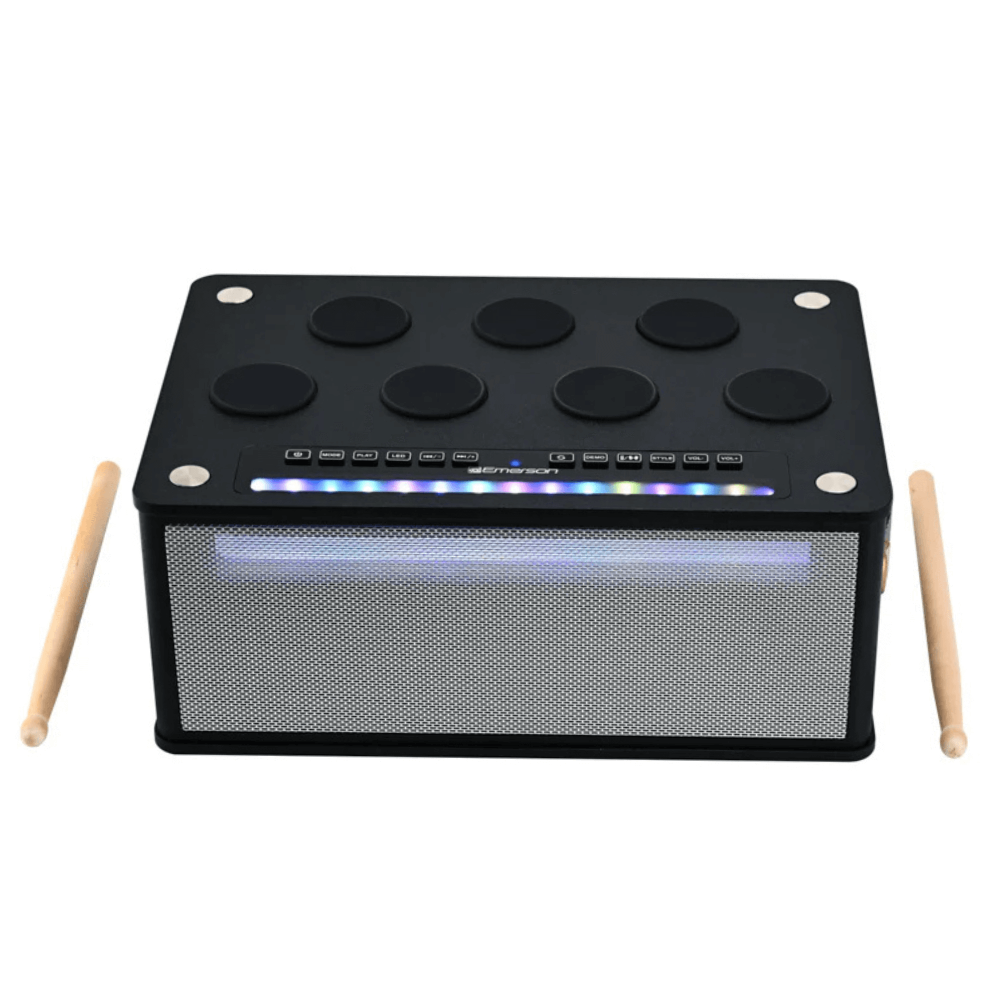 Emerson Bluetooth Party Speaker with Digital Drum Function Jupiter Gear Home