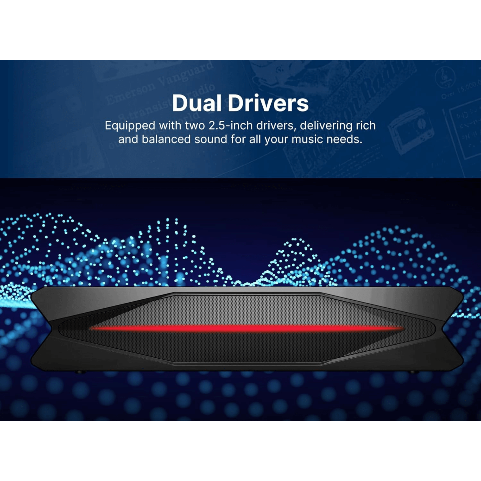 Emerson Mini Bluetooth Soundbar Jupiter Gear Home