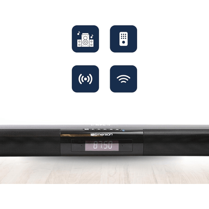 Emerson 42" Bluetooth Soundbar with Digital FM Radio and Remote Control Jupiter Gear Home
