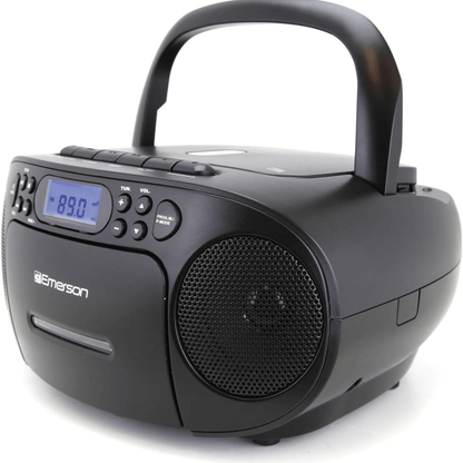 Emerson Portable CD/Cassette Boombox Jupiter Gear Home