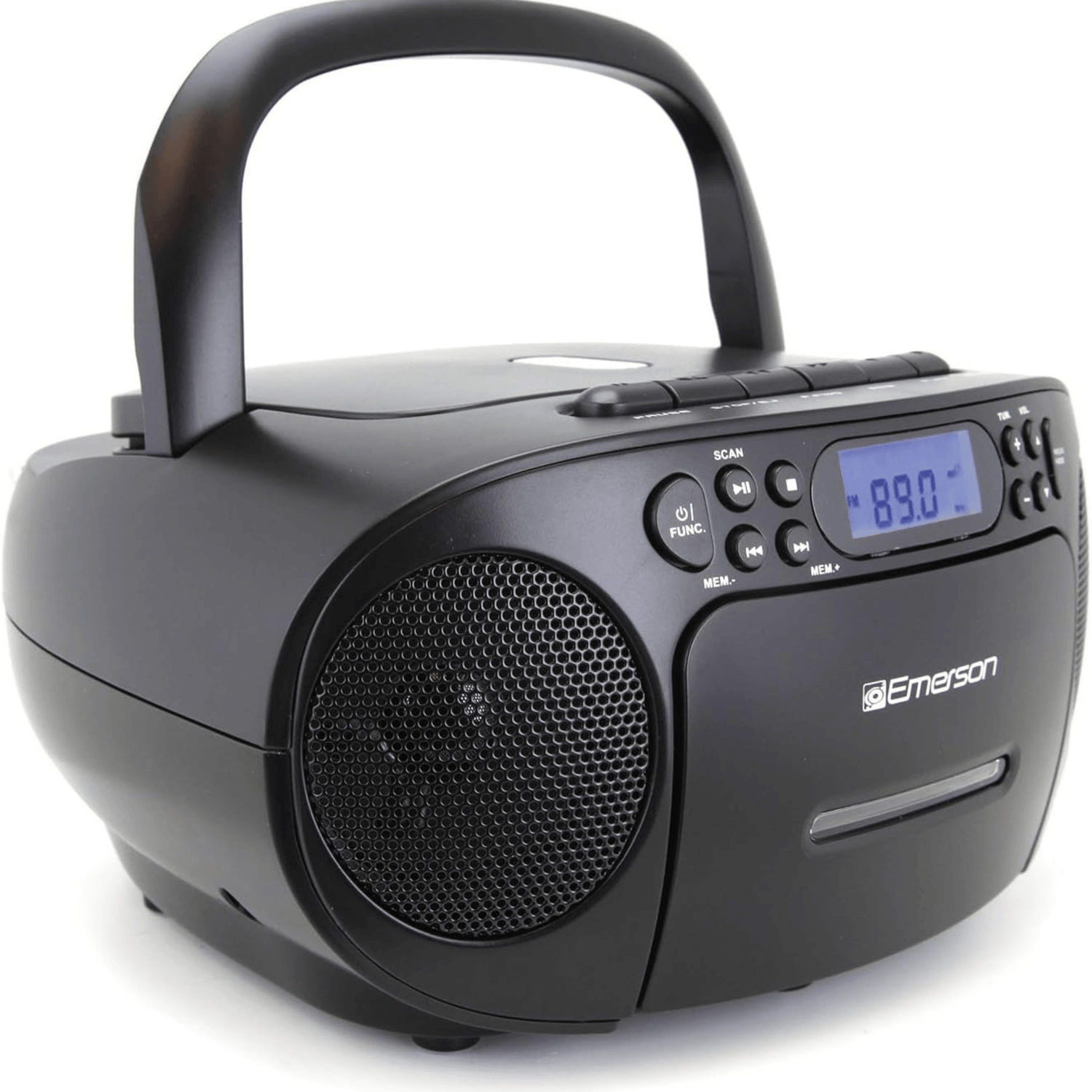 Emerson Portable CD/Cassette Boombox Jupiter Gear Home
