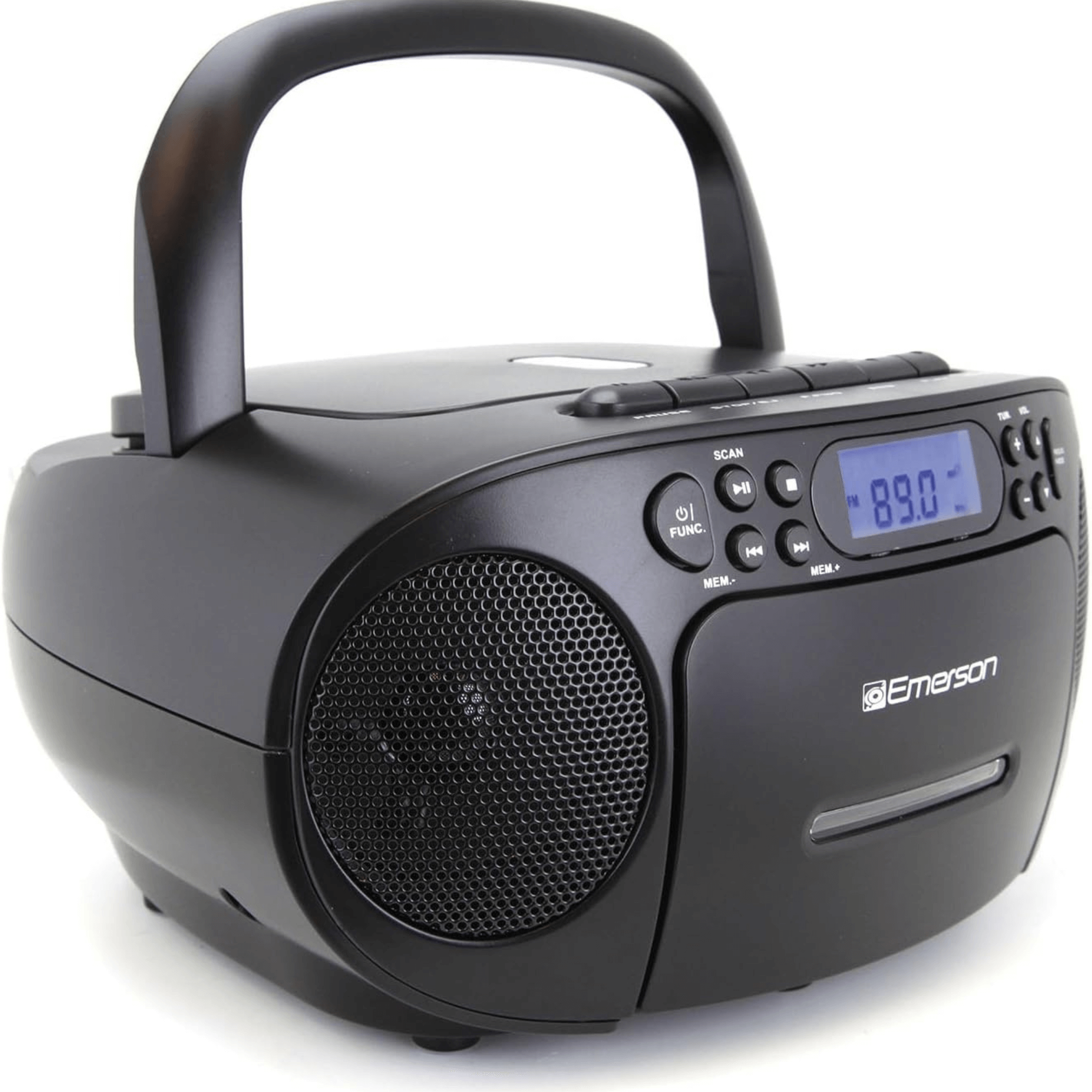 Emerson Portable CD/Cassette Boombox Jupiter Gear Home