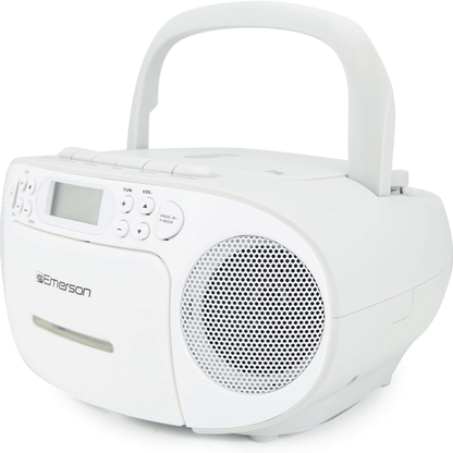 Emerson Portable CD/Cassette Boombox Jupiter Gear Home