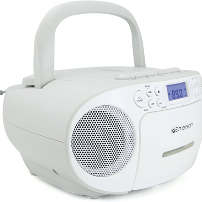 Emerson Portable CD/Cassette Boombox Jupiter Gear Home