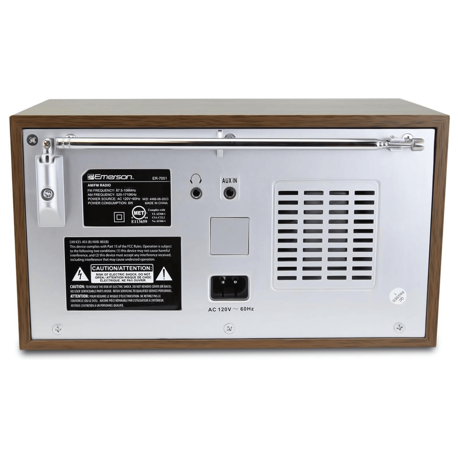 Emerson AM / FM Radio with Built-In Speaker Jupiter Gear Home
