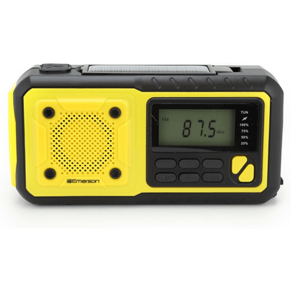Emerson Emergency AMFM Radio with Weather Band / Flashlight / Power Bank Jupiter Gear Home