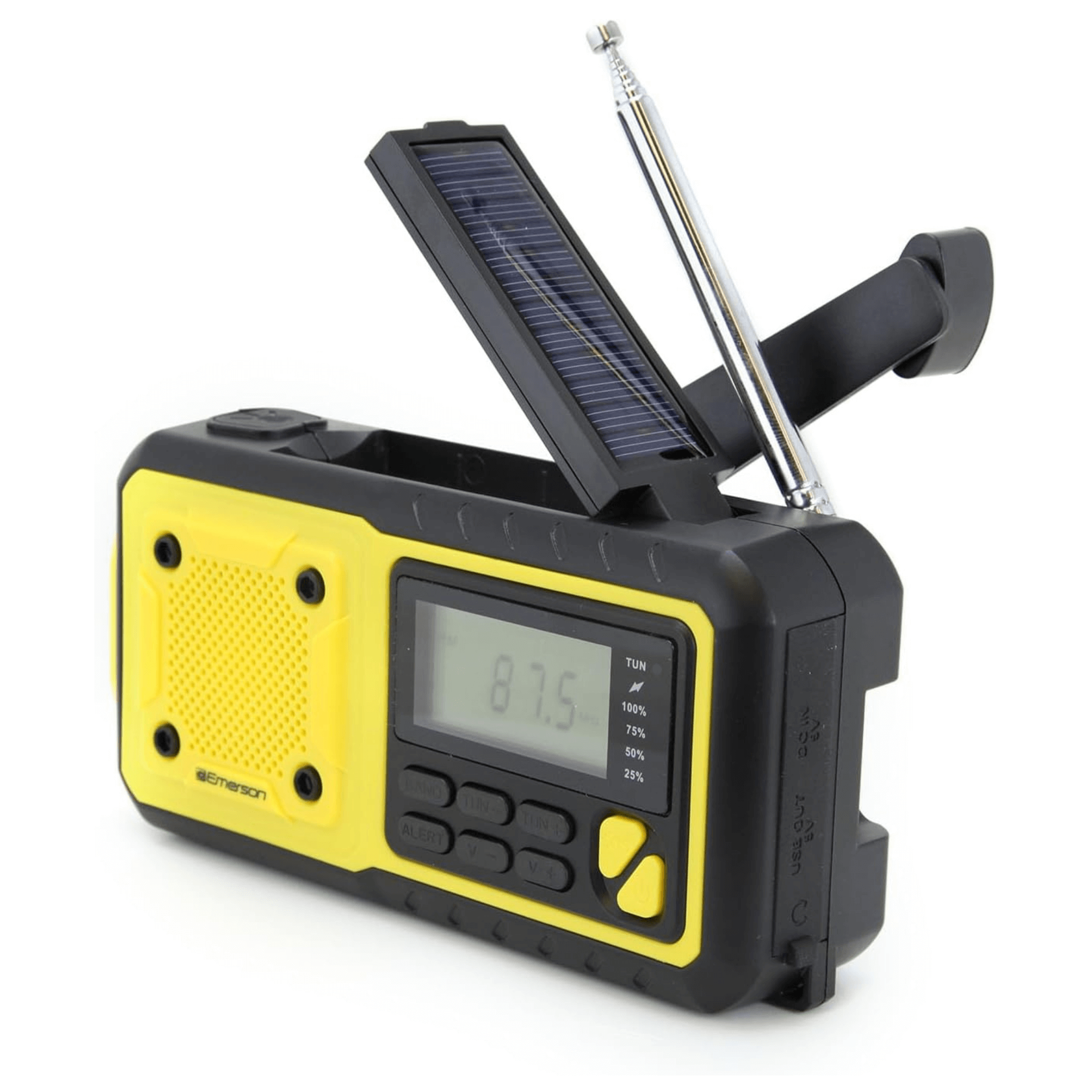 Emerson Emergency AMFM Radio with Weather Band / Flashlight / Power Bank Jupiter Gear Home