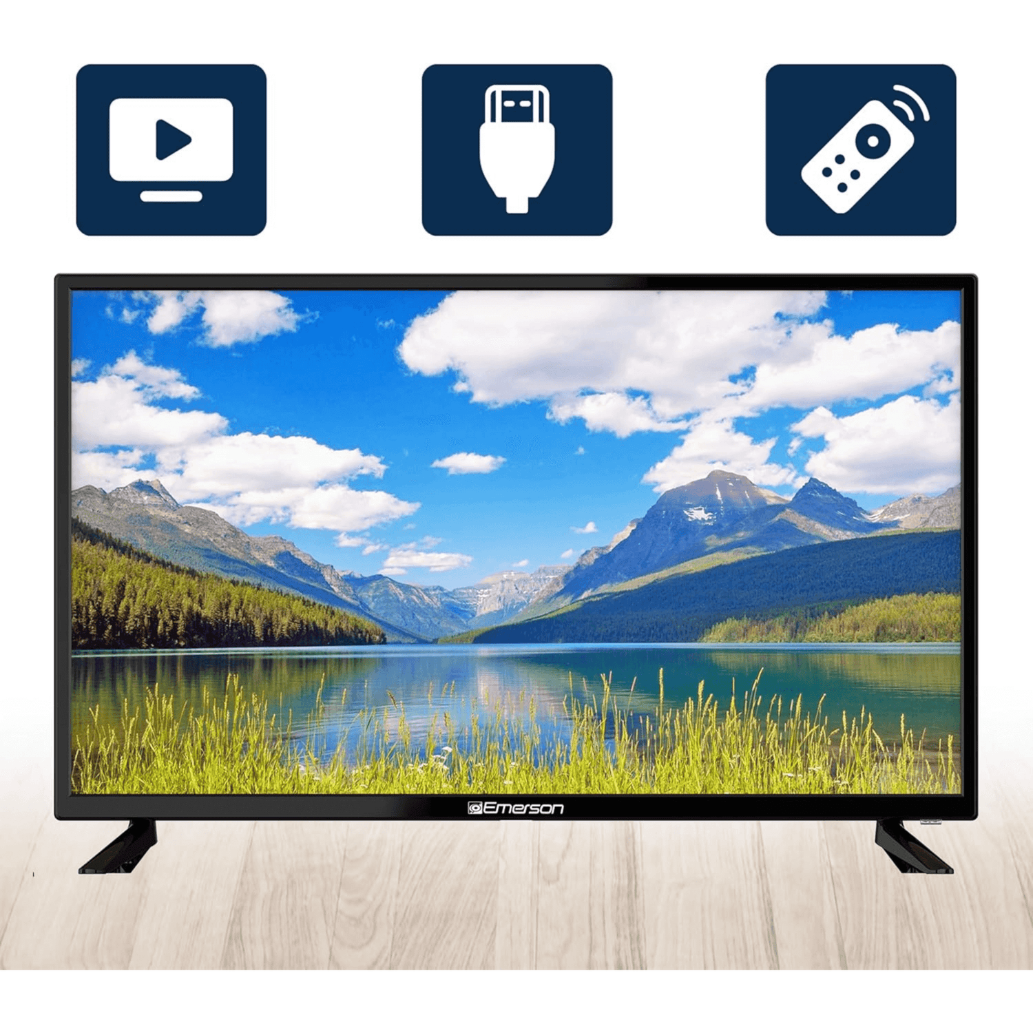 Emerson 32" Class Widescreen HD LED Television Jupiter Gear Home