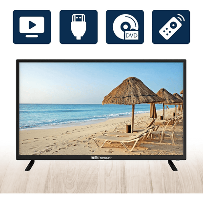 Emerson 32" Class HD LED Television with DVD Player Jupiter Gear Home