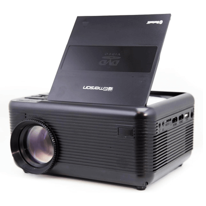 Emerson 150" Home Theater LCD Projector with 720p and DVD Player Jupiter Gear Home