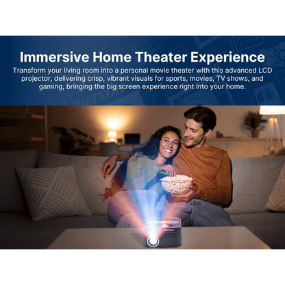 Emerson 120" Home Theater LCD Projector Combo with Built-In DVD Player Jupiter Gear Home