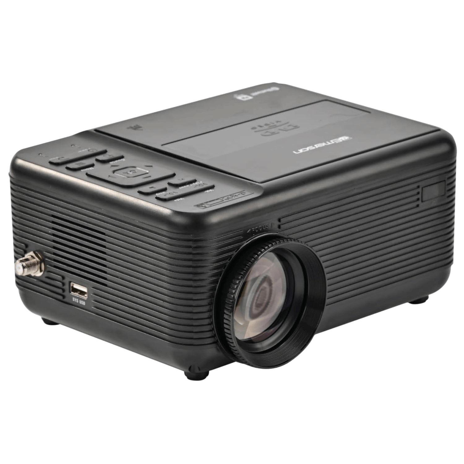 Emerson 120" Home Theater LCD Projector with Built-In TV Tuner and DVD Player Jupiter Gear Home