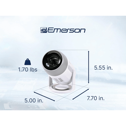 Emerson 150" Home Theater LCD Projector Jupiter Gear Home