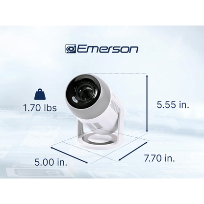 Emerson 150" Home Theater LCD Projector Combo Jupiter Gear Home