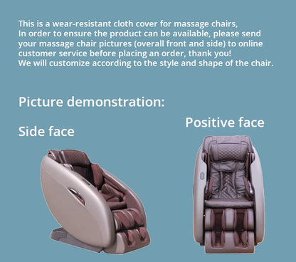 Customized Cloth Dust Cover Wear-resistant and Scratch-Resistant Full Wrapped  Fbric Cover Universal Massage Chair Accessory Taj Home Store