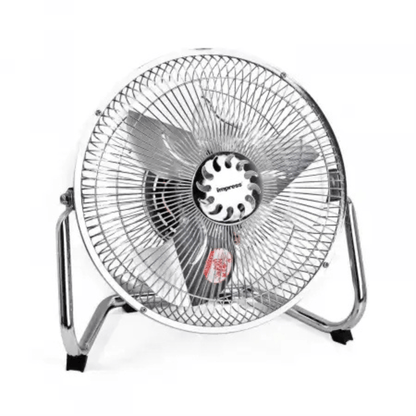 Impress All-Metal 9" High Velocity Floor Fan Jupiter Gear Home