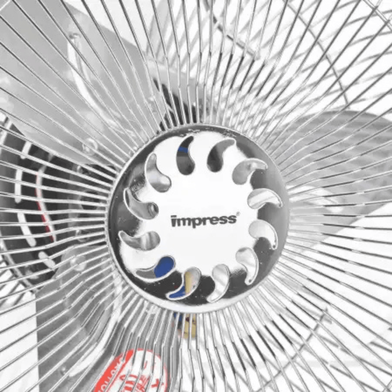 Impress All-Metal 9" High Velocity Floor Fan Jupiter Gear Home