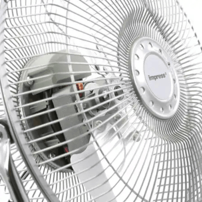 Impress All-Metal 9" High Velocity Floor Fan Jupiter Gear Home