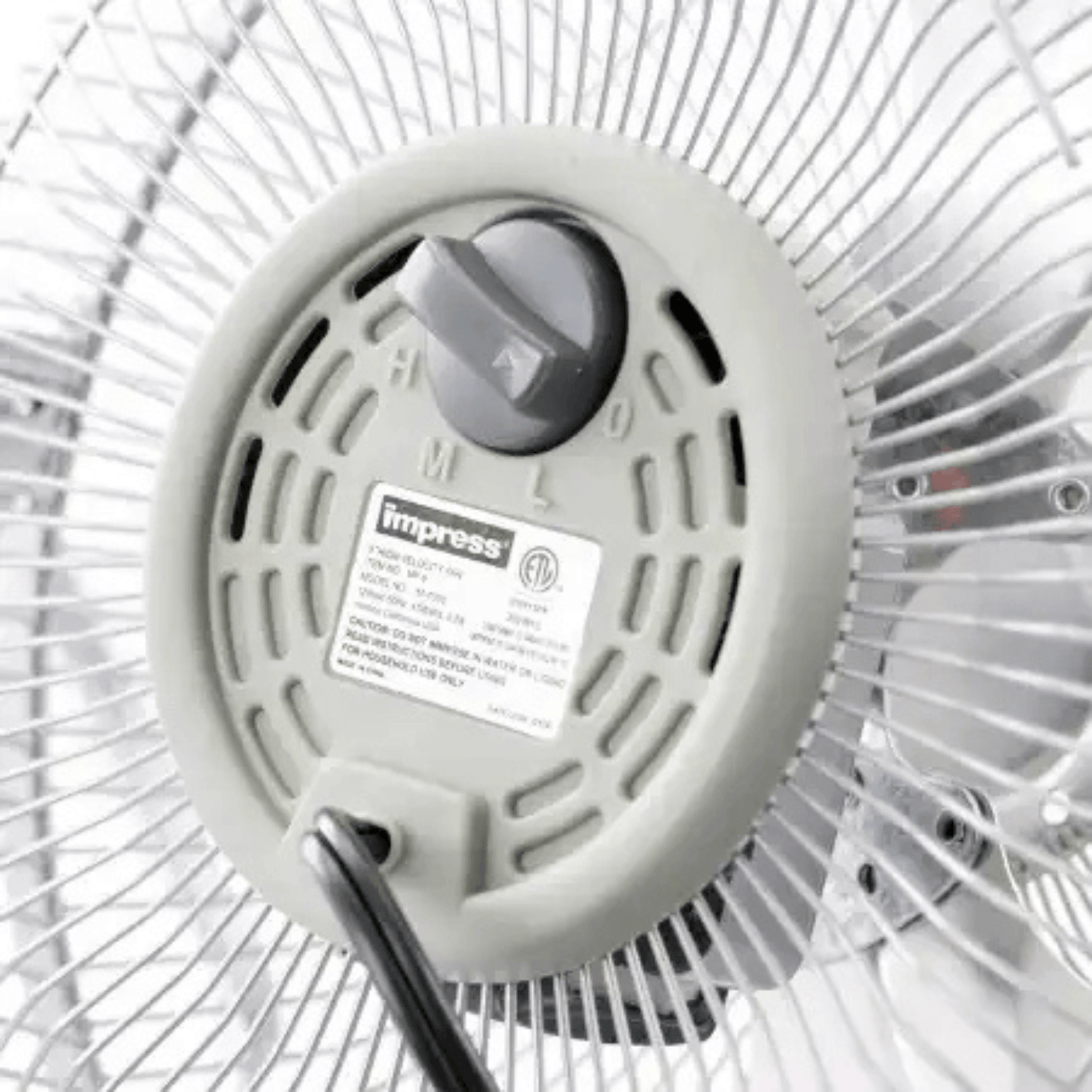 Impress All-Metal 9" High Velocity Floor Fan Jupiter Gear Home