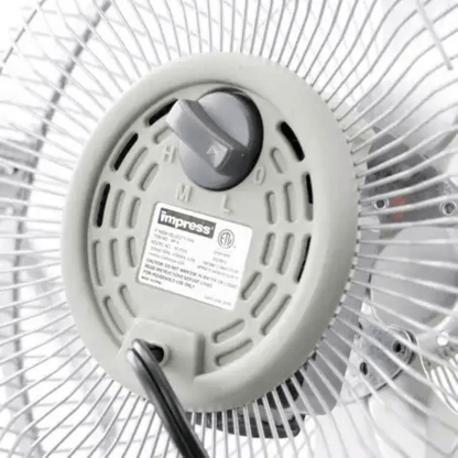 Impress All-Metal 9" High Velocity Floor Fan Jupiter Gear Home
