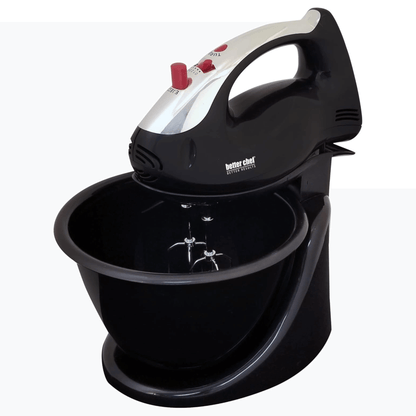 Better Chef 200 Watt Stand/Hand Mixer with Mixing Bowl Jupiter Gear Home