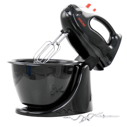 Better Chef 200 Watt Stand/Hand Mixer with Mixing Bowl Jupiter Gear Home